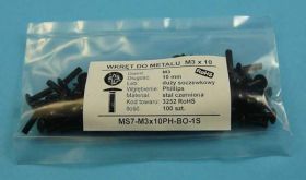 MS7 M3x10 PH-BO WKRĘT DO MET.DUŻY SOCZE
