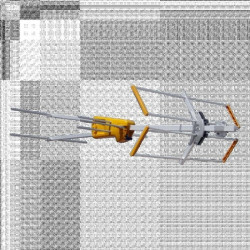 Antena VHF Televes Yagi V BIII, ref. 106601