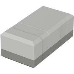 BOPLA 32104000 Elegant electronics Casing polystyrene grey-white
