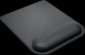 K52888EU Mouse mat with wrist rest, black