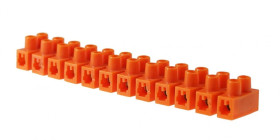 Listwa zaciskowa gwintowa 12‑torowa 25mm2 ZL12/25