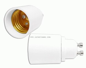 Adapter żarówek GU10 › E27 230V 2A ChRL