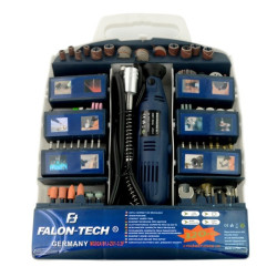 Miniwiertarka Falon Tech MG02A z akcesoriami - 320 elementów