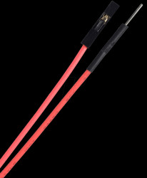 Flexible jumpers, 15 cm, plug/socket, red