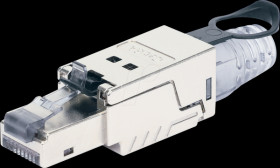 790741 RJ45 plug, field-wireable, Cat.6A