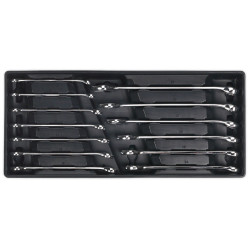 Sealey TBT01 Tool Tray with Combination Spanner Set 13pc Metric