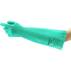 Ansell 37185080 AlphaTec Nitrile Chemical Glove Size 8 EN 21420:2020