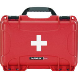 NANUK 909-FSA9 First Aid Case Empty 291x93x178 Red Waterproof Durable