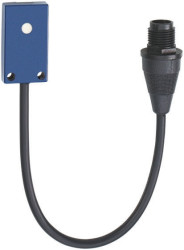 Czujnik zbliżeniowy Ultradźwiękowy 100 mm Telemecanique Sensors 12 → 24 V dc długość 19mm w obudowie prostokątnej