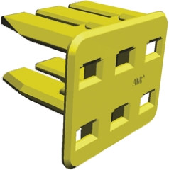 Płytka blokująca TE Connectivity EconoSeal J Mark II Blokada TPA Złącza samochodowe