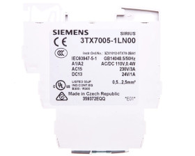 Przekaźnik interfejsowy 1P 3A 110V AC/DC monostabilny 3TX7005-1LN00