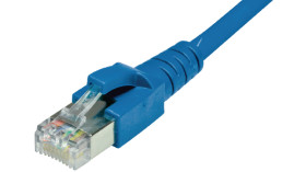 Kabel Ethernet Cat6a długość 7.5m Z zakończeniem Dätwyler Cables PVC