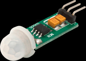 Raspberry Pi - infrared motion detector, HC-SR505