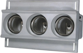 Gniazdo bezpiecznikowe na szynę 3P E33 DIII 63A EZN 63/3 002323016