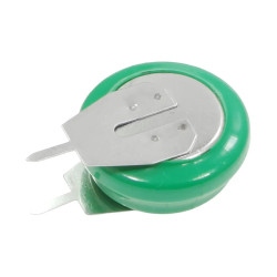 Akumulator NiMH 1.2V 80mAh - 2 piny - do druku - Kinetic MH80B2