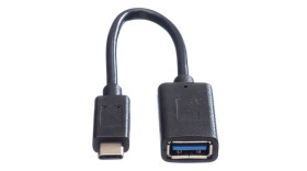 Przejściówka USB Złącze A USB C Złącze B USB A dł. 150mm Przewód USB USB 3.2