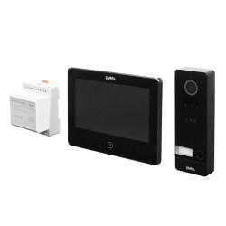 Videodomofon Zamel VP-209ICSB-B Zestaw wideodomofon 2-żyłowy, czytnik RFID, aplikacja TUYA