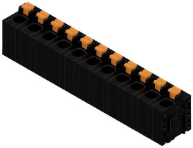 Weidmüller 2774520000 Zacisk sprężynowy 2.5 mm² Ilość styków 11 czarny 15 szt.