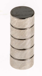 Magnes neodymowy, typ: Dysk, siła pociągowa: 0.4kg, mocowanie: Brak, gr.: 2mm