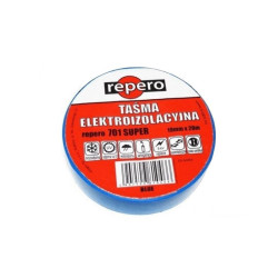 Taśma izolacyjna 19x20 gr. 0,18mm Repero 701 SUPER niebieska TTE701S3-0019-20