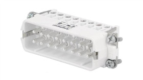 C146-10A0160044 Złącze Hdc Wkładka Stykowa Męski C146 16Pin 16+Pe 14A 250V