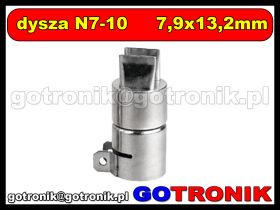Zapasowa dysza N7-10 7,9x13,2mm do stacji HOT-AIR ZD-912 ZD-939