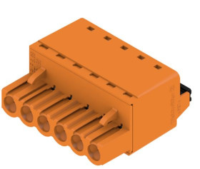 Złącze PCB 6 -pinowe raster 5.08mm Montaż na kablu Żeński Weidmüller