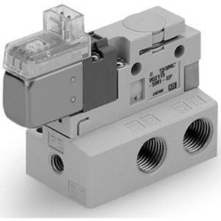 Pneumatyczne zawory elektromagnetyczne SMC 3 Port Solenoid Valve Rc 1/8