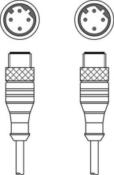 Leuze Electronic 50130631 Linia połączenia Leuze, 1 szt.