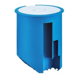 Puszka podtynkowa kinkietowa 35mm niebieska Z-32