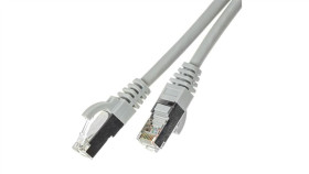 Corning (3M) Patchcord Rj45/R45 Kat. 6A S/Ftp Grey 2M