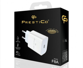 LAD.SIEC. USB-C PD 20W F8A PRESTICO BIAL