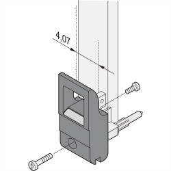 Uchwyt nVent SCHROFF 20817655 20817655, 1 szt.