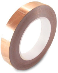 TAŚMA MIEDZIANA EMI Z KLEJEM 5mm / 1M