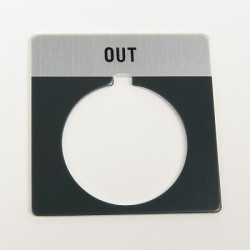 Tabliczka informacyjna, Allen Bradley, seria 800T