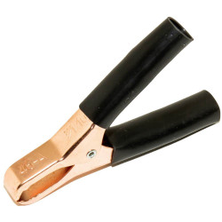 Mueller BU-46A-0 Mini Battery Clip Copper Black 29mm Clamp 74mm Length