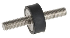 Mocowanie antywstrząsowe, M8, Ø 25mm, materiał: Guma naturalna 60Shore A, RS PRO