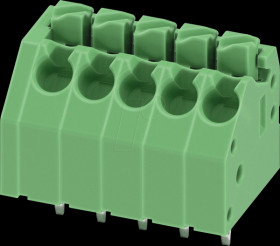 1984992 PCB terminal block, 5-pole, RM: 3.5 mm, 0.2 - 1.5 mm²