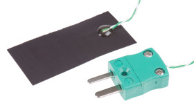 Termopara z paskiem magnetycznym K średnica 25 x 50mm długość 2m -50°C → +100°C Wtyk miniaturowy RS PRO