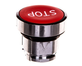 Napęd przycisku czerwony /STOP/ bez podświetlenia z samopowrotem ZB4BA434