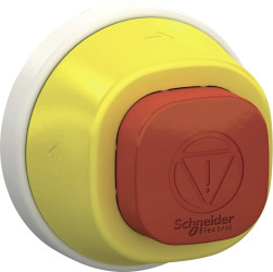 Schneider Electric ZB5AS84W2G ZB5AS84W2G Element czołowy dla przycisku resetowalny, zamykany (Ø) 22 mm czerwony 1 szt.