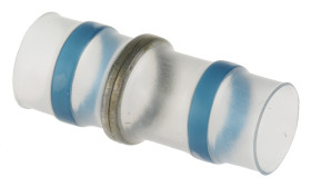 Łącznik lutowany, dł. 35.5mm, Ø kabla 4 → 11.5mm, kolor: Przezroczysty, materiał: Poliolefina, TE Connectivity