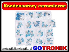 Zestaw kondensatorów ceramicznych od 1kV do 3kV 170 sztuk