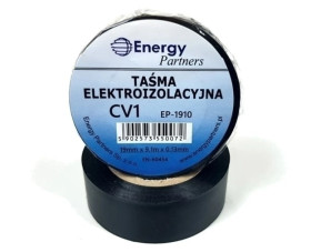 Taśma elektroizolacyjna PCW (19mm x 9.1m x 0.13mm) czarna