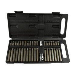 Komplet bitów torx 41el. GEKO CRV zestaw torx