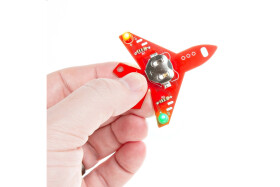 Sparkfun Mini Airplane Soldering Kit - Red