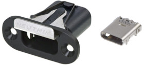 USB-C socket, USB 3.1, SMD, NMC-C-HR