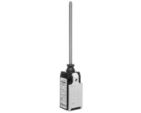 Wyłącznik krańcowy z prętem uchylnym wielokierunkowo, pręt elastyczny, obudowa z tworzywa, 1R 1Z zestyki migowe KBM1S11