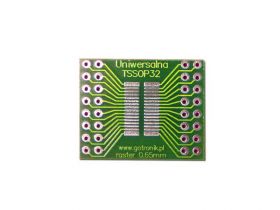 Uniwersalna płytka drukowana TSSOP-32 raster 0.65mm