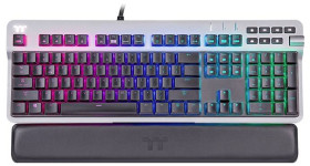 Klawiatura gamingowa Thermaltake Argent K6 RGB KB6 Cherry Low Profile Red German Niemiecki, QWERTZ